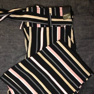 Pinstriped Palazzo Pants